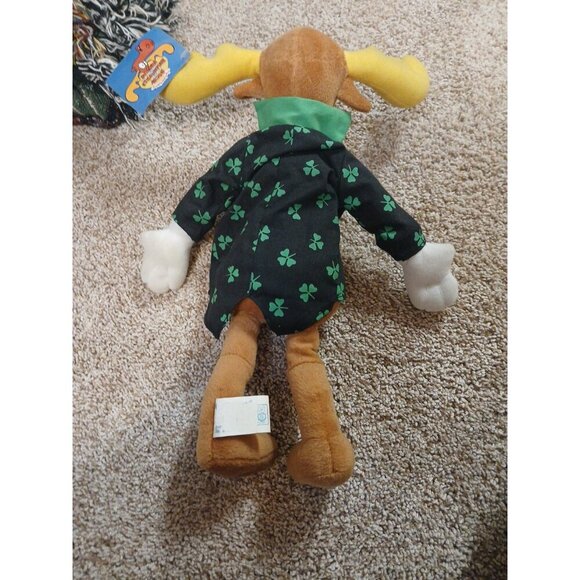 Adventures of Rocky and Bullwinkle and Friends 17in. Bullwinkle plush - Picture 6 of 6